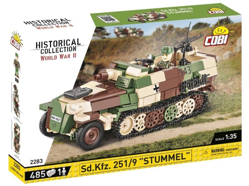 Cobi Německý kolopásový obrněný transportér Sd.Kfz. 251/9 1:35